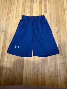 Under Armour Men's Small Navy Blue Athletic Shorts